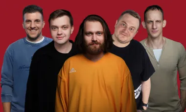 Мужская раздевалка. Стендап poster