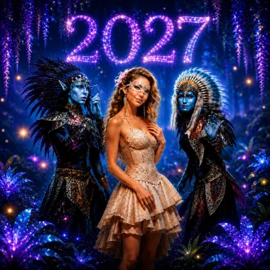 Новогодняя ночь 2027 - Путешествие в мир фантазий poster