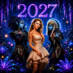 Новогодняя ночь 2027 - Путешествие в мир фантазий poster