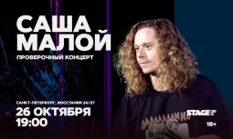 Саша Малой / Проверочный стендап-концерт / 26 октября / 19:00
