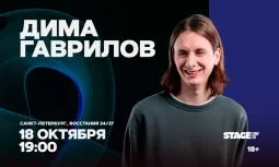 Дима Гаврилов / Проверочный стендап-концерт / 18 октября / 19:00