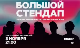 Большой стендап / 3 ноября / 21:00