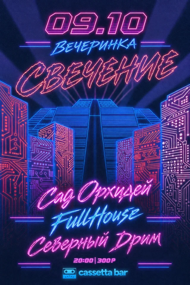 Вечеринка Свечение