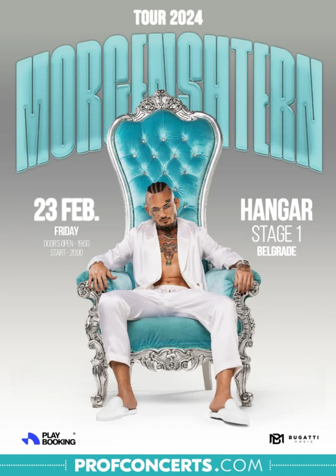 Morgenshtern в Белграде