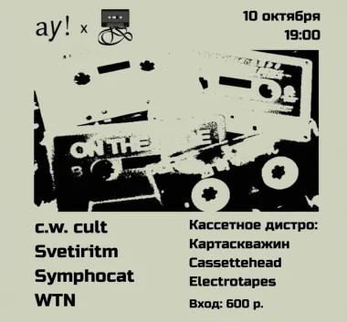 Аудио клуб x What's That Noise? poster