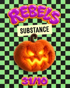 Substance x Rebels 31.10 (Парк Горького) HALLOWEEN PARTY poster
