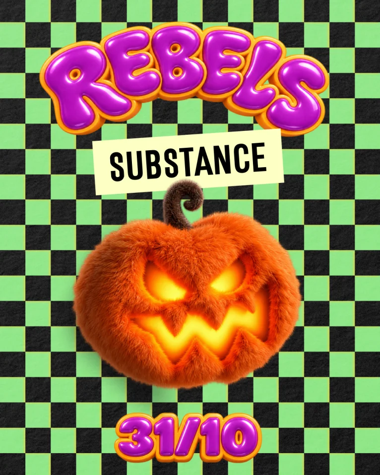 Substance x Rebels 31.10 (Парк Горького) HALLOWEEN PARTY