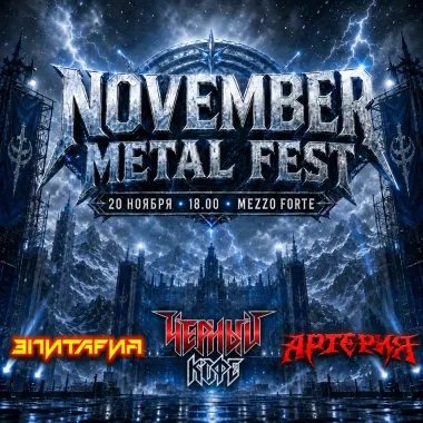 NOVEMBER METAL FEST poster