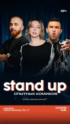 Опытные комики с ТВ и YouTube