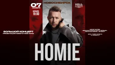 HOMIE х 7 ноября х Клуб FaSolЬ poster