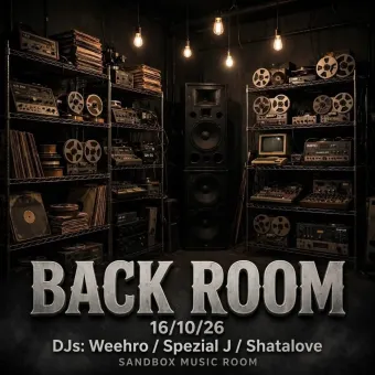 BACK ROOM poster