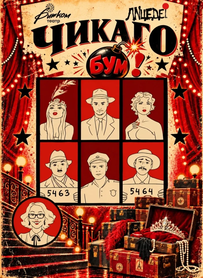 "Chicago-Boom" gangster clowning