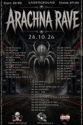 ARACHNA RAVE poster