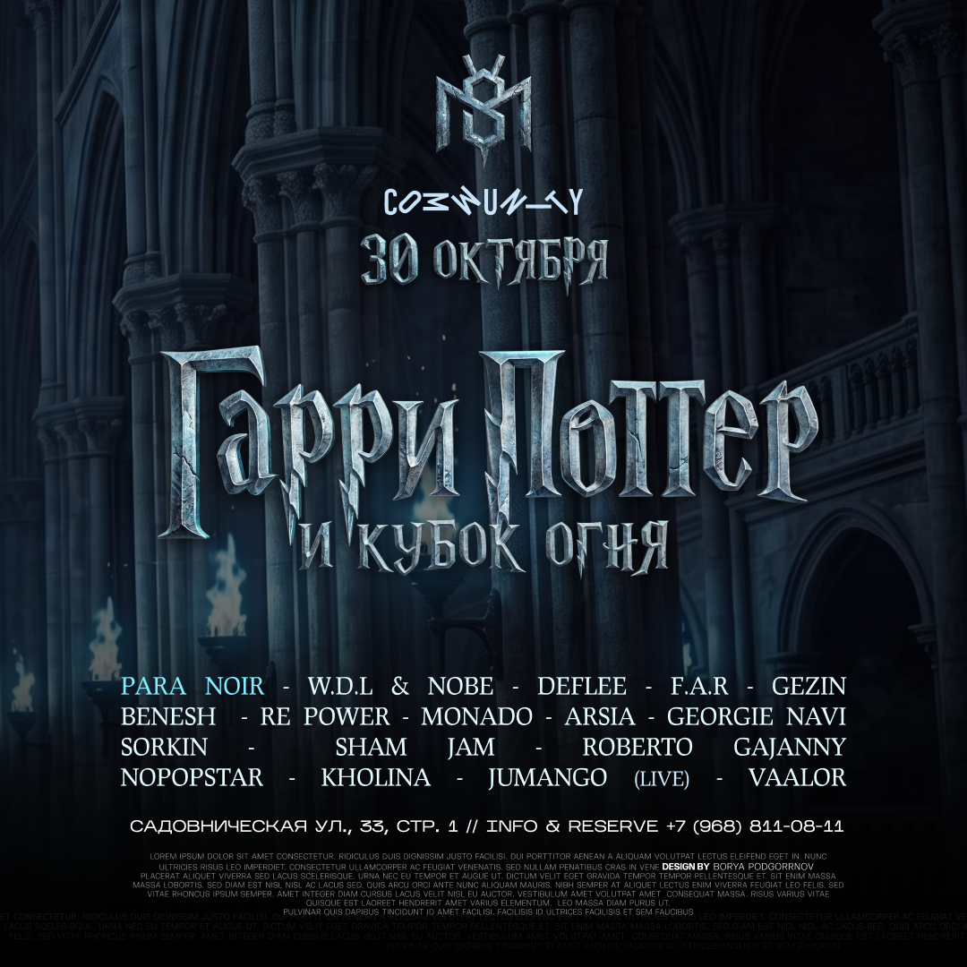 Постер: Гарри Поттер и Кубок огня