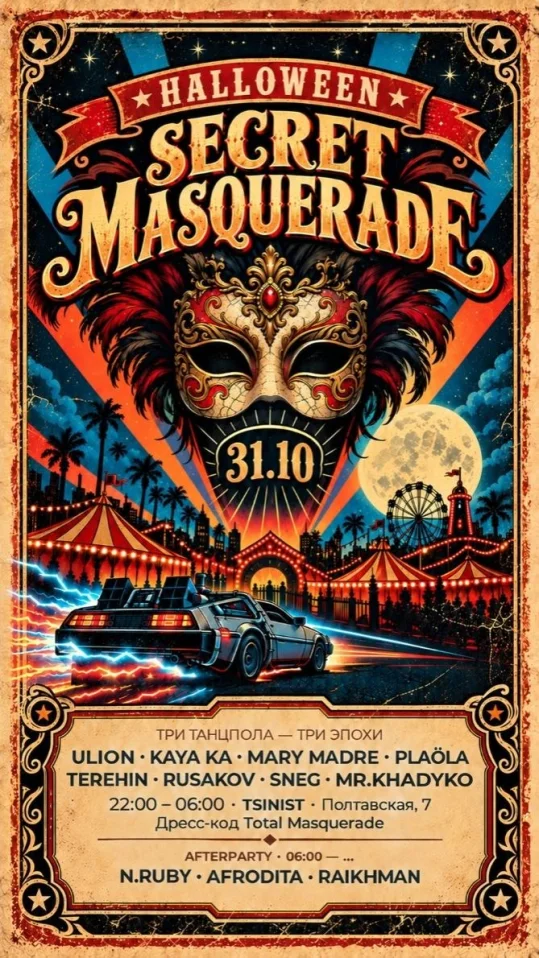 SECRET MASQUERADE