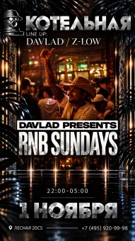 RNB SUNDAYS poster