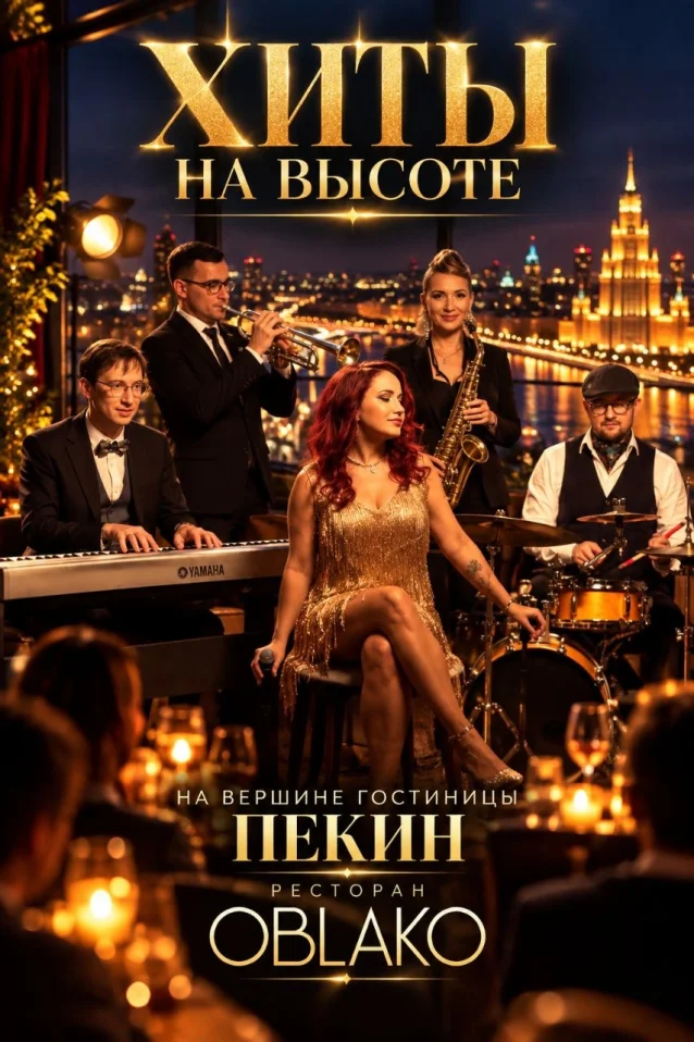 Легендарные хиты 90-х и 2000-х. Музыкальный вечер над Москвой