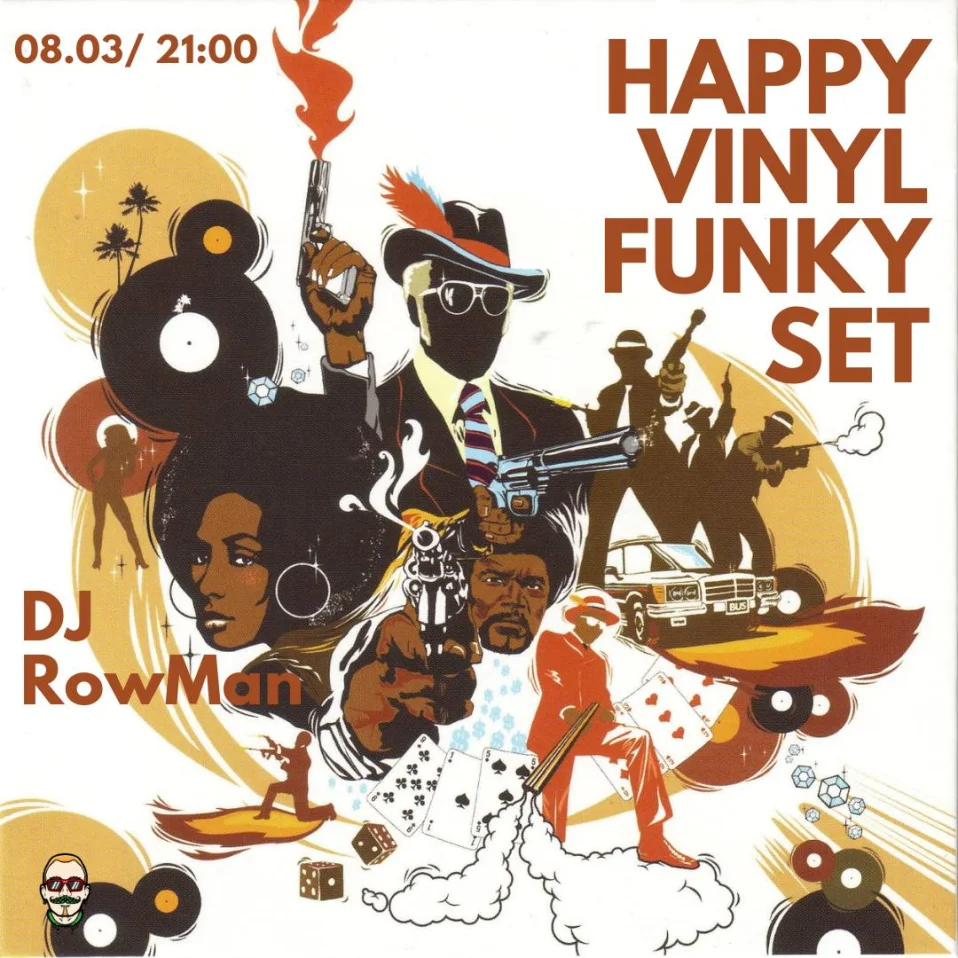 Happy vinyl funky set