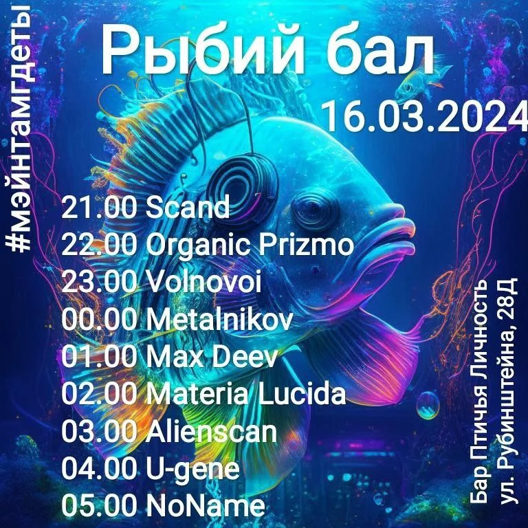  Рыбий бал: Магия под водой!