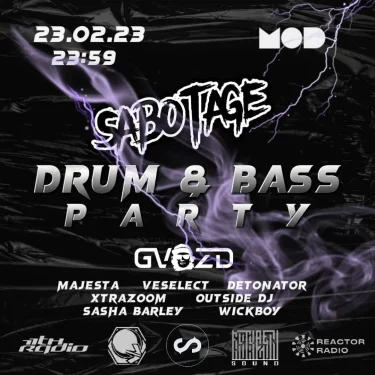 Sabotage D'nB Party