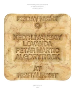 THIS FRIDAY at DFF!