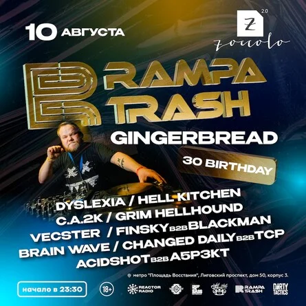 Rampa Trash : Gingerbread 30 Birthday
