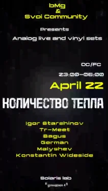 Количество Тепла