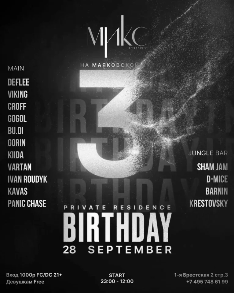 MIKS BIRTHDAY PARTY 