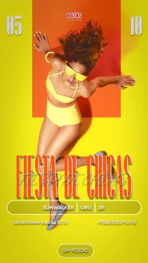 FIESTA DE CHICAS