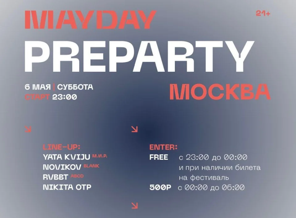 Mayday Preparty