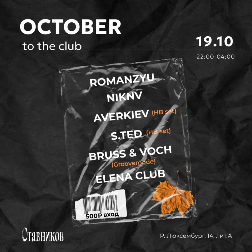 AVERKIEV и S.TED BDAY